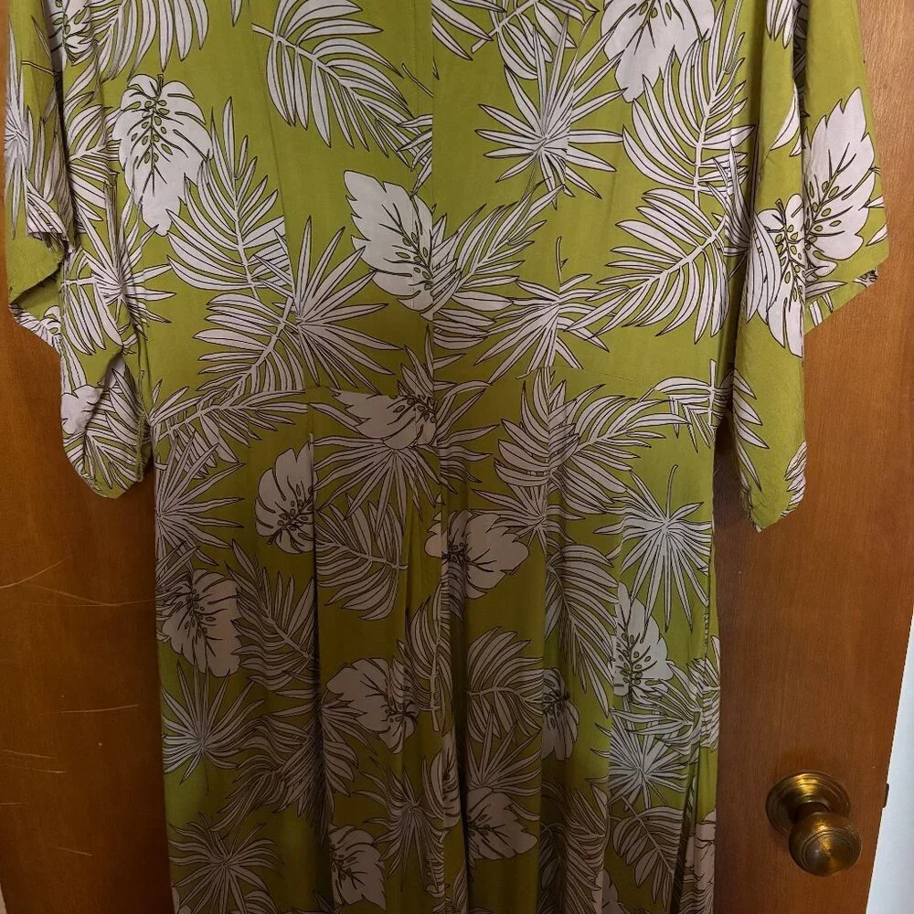 Collectif x Modcloth Expressive Essence Wide-Leg Jumpsuit Size XL - Picture 12 of 14